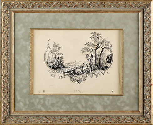 Серебряков Александр Борисович. Лот из пяти предметов из личной коллекции А.А. Попова: